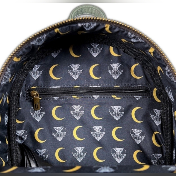Brand New! Loungefly Marvel Moon Knight Khonshu Cosplay Mini Backpack 🤍 - Picture 6 of 6